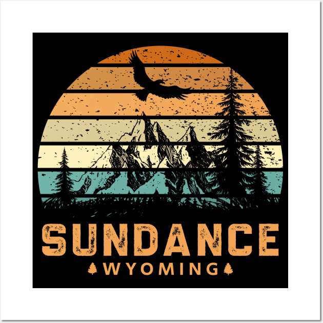 Sundance Wyoming Mountain View Wall Art by HomeSpirit
